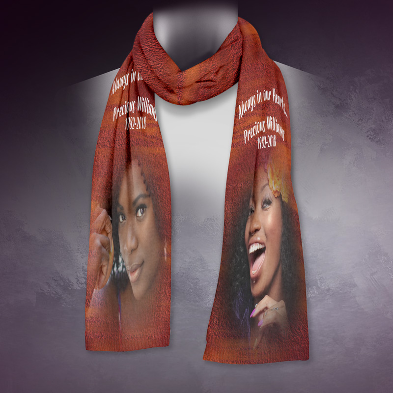 Daylight Monogram scarves in Maroon – NADA IDENTITY